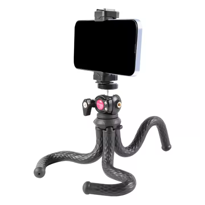 Trípode Flexible Ulanzi FT-01 Para Teléfono SLR DSLR Con Cabeza De Silla Fría Y Clip Para Smartphone Bastón Selfie - 1