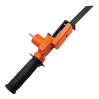 Adaptador Eléctrico De Taladro Modificado Con Hoja De Sierra Y Mango Para Sierra Recipiente Herramienta Eléctrica De Trabajo En Madera - details 8