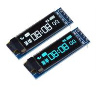 Módulo De Pantalla OLED 0.91 Pulgadas Interfaz I2C Pantalla LCD 128X32 SSD1306 Luz Azul/Blanca 3.3V5V Para Electrónica De Consumo - details 1