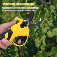 Podadora eléctrica sin escobillas, herramienta de corte de ramas para Makita, 1500W, 50mm, recargable, inalámbrica, para árboles frutales, bonsái, 21V Cortadora eléctrica sin cepillo, Equipado con 1 batería - details 4