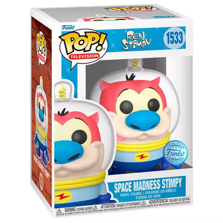 Funko Ren Y Stimpy: Locura Espacial Stimpy - 1