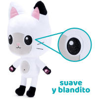 Peluche Pandy Paws La Casa de las Muñecas Gabby 46cm, Gabby's Dollhouse Peluche Grande Pandy Paws Gato Blanco para Niñas, Regalo Cumpleaños, Navidad, Reyes, Peluche Gato - details 2