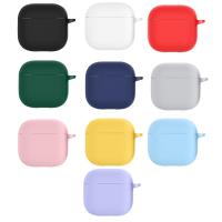 Funda Protectora Para Airpods 4 De Silicona Suave Color Sólido Anti-caída Protección Contra Polvo Cubierta Para Auriculares Inalámbricos - details 15