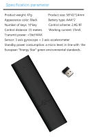 Control Remoto Inalámbrico Con Voz 2.4G Y Gyroscopio USB Q5 Air Mouse Para Proyector TV Inteligente Android Box Compatible Con Smart TV Y Projector - details 3