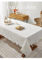 Mantel De Lino Y Algodón Rustico Para Hogar Y Bodas Con Borlas Ideal Para Comedor Cocina Picnics Y Fiestas Estilo Rústico Farmhouse - details 8