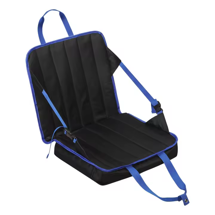 Cojín plegable para exteriores con bolsillo de almacenamiento, cojín plegable para estadio, camping, caza - 1
