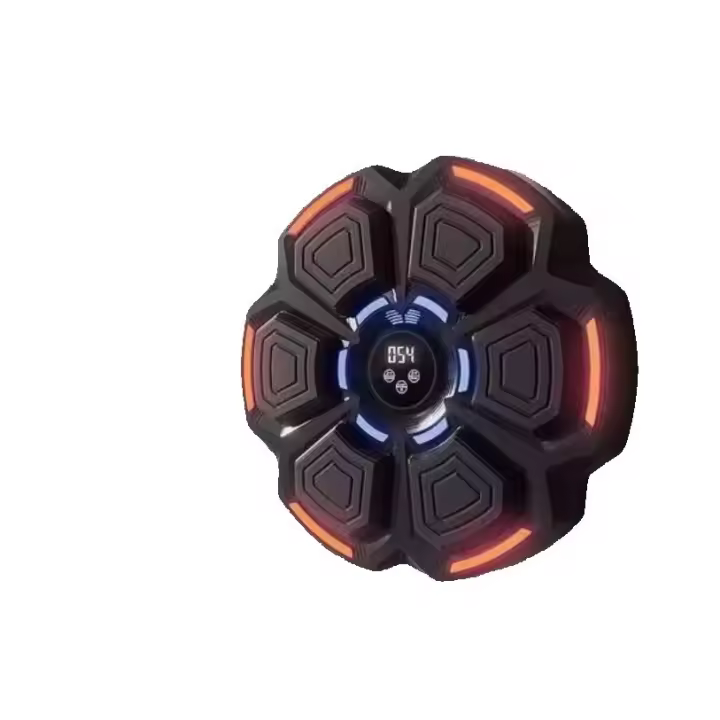 Music Boxing Machine Adult-9 Modos de Velocidad Boxeador de pared Musical with Guantes De Boxeo - Maquina Music Boxeo with Bluetooth y Recuerdo Inteligente y Luces at the Ritmo DE LA Música - 1