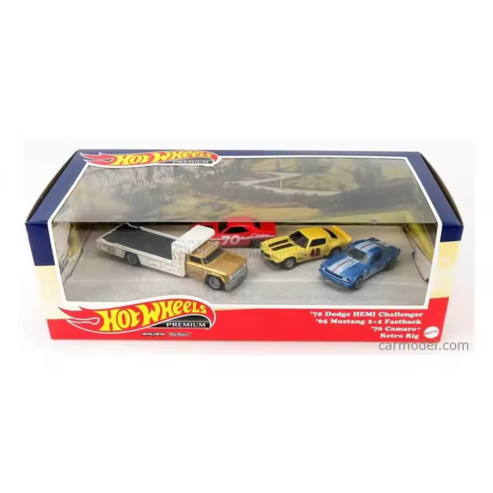 Hot Wheels Premium Diorama American Cars Going to the races - 1