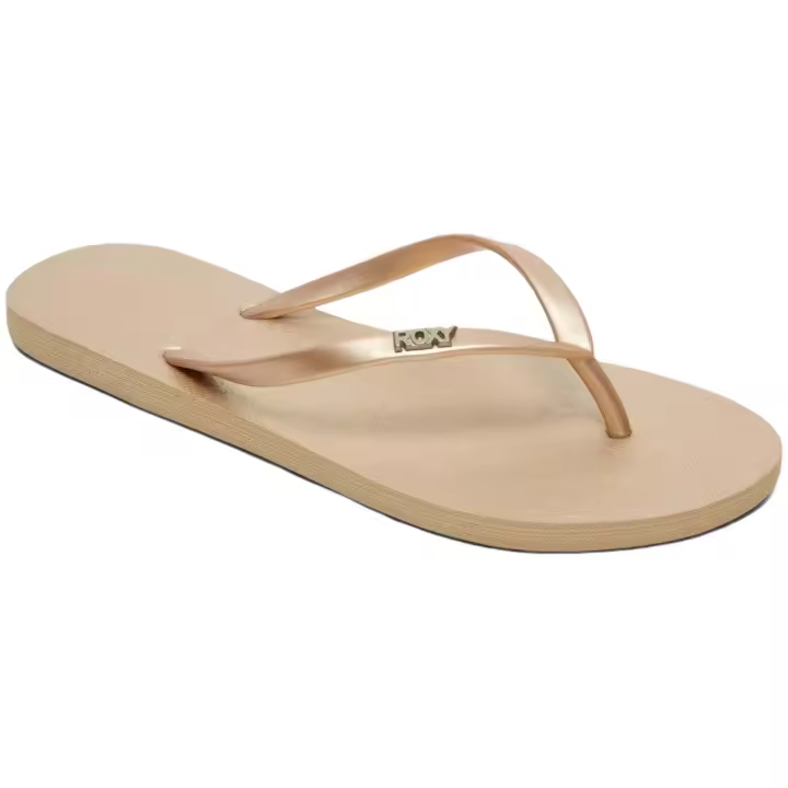 Sandalias Roxy modelo Viva Iv en color Metal Gold - 1
