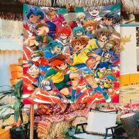 Bandera De Anime Inazuma Eleven Para Decoración De Sala De Estar Dormitorio Estándar De Madera De Bambú Material De Poliéster Tamaño Variado - details 5