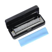 Harmonica Profesional Para Principiantes Con 10 Agujeros Y 20 Tonos En Color C Con Estuche Ideal Para Amantes De La Música Regalo De Navidad - details 8
