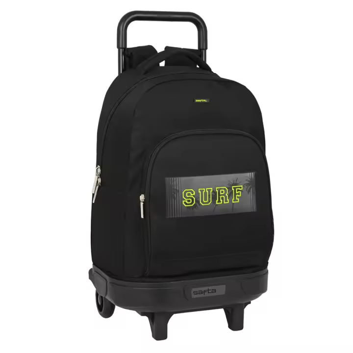 Mochila Gde. C/Ruedas Compact Ext.Simple Safta "Surf" 33X45X22Cm (642230918) - 1