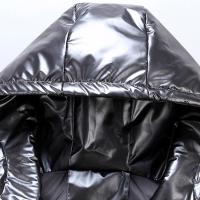 Unisex Shiny Waterproof Sleeveless Jacket Lightweight Puffer Vest - details 2