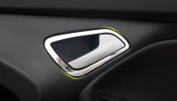 Anillo De Decoración Para Puertas Internas De Acero Inoxidable Para Ford Focus 3 MK3 2012-2014 Accesorios De Automóvil Clasps Manualmente - details 3