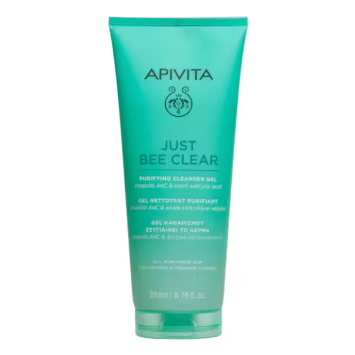 Apivita Just Bee Clear Gel Purificante 200ml - 1