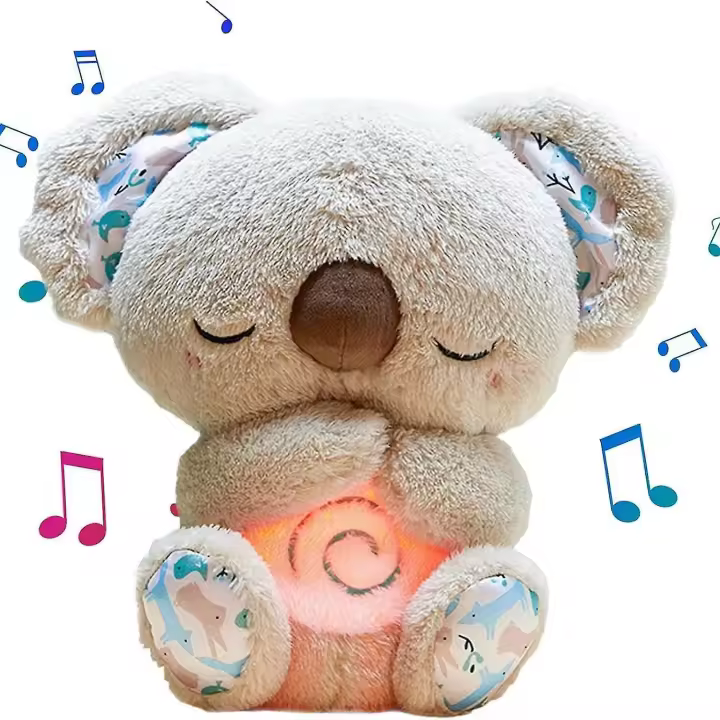 Koala para el alivio, Koala para el alivio de la ansiedad, Peluche de koala, Respiración del koala para el alivio, Oso koala con respiración rítmica y música, Respiración K - 1