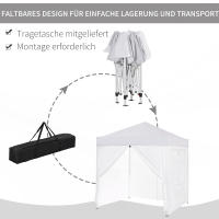 HOMCOM Pegs Guy Ropes Tote Bolsa de metal Oxford Tela para tiendas de campaña y accesorios de camping - details 4