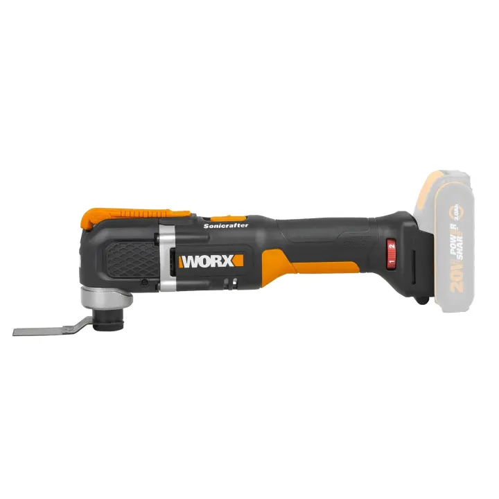 Worx Multiherramienta Sonicrafter® 20V con sistema de anclaje de accesorios universal - 1
