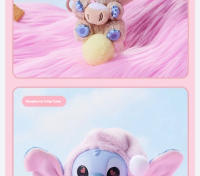 Muñeco De Peluche Miniso Stitch Serie Comer Algo Antes De Dormir Caja Sorpresa De Vinilo Muñeca Lindo Decoración Para Bolsa Regalo Coleccionable De Anime Occidental - details 13