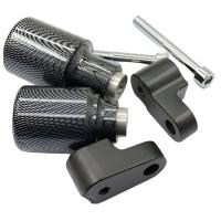 ✅ RajoMotor Topes Anticaída compatible con Honda  CBR 600RR 2007 2008   Aspecto de fibra de carbono  Barra  Defensa TOPE12 - details 2