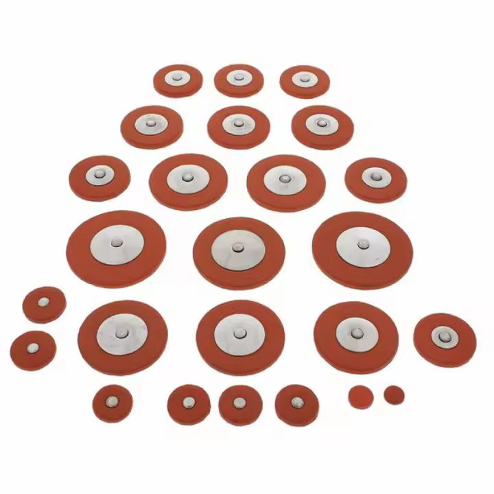 ZAPATILLAS SAXOFON TENOR-My Pads (WS.112) Juego Completo para Selmer Superaction II Resonador Metal - 1