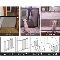Puerta De Seguridad Para Mascotas Multifuncional: Instalación Fácil Valla De Malla Plegable Ventilada Para Barriadas Al Aire Libre Y Interior - details 4