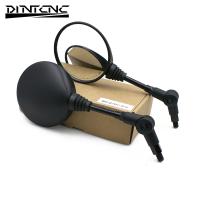 Espejo Redondo Plegable Universal Para Motocicleta Con Hilo M10 Partes De Equipamiento De Modificación Anti-caída Para Moto - details 3