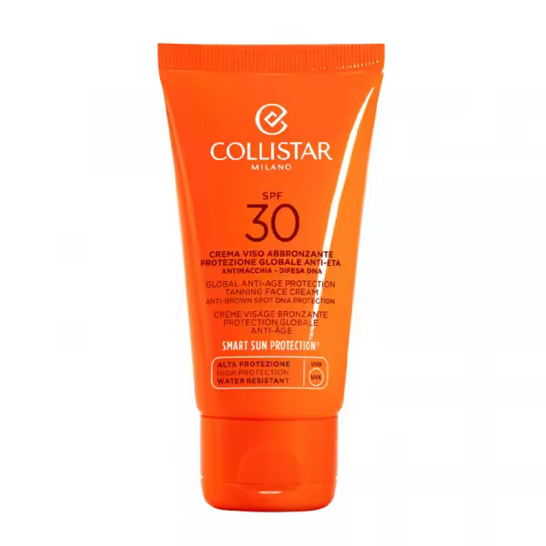 COLLISTAR - Crema Rostro Bronceadora Protección Global Antiedad SPF30 - 1