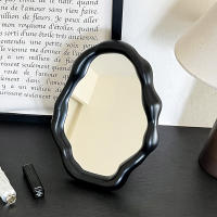 Espejo Compacto de Lujo - Decorativo Vanidad con Base, Estilo Minimalista para Estudiantes y Hogar 1pcs - details 10