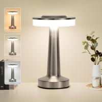 Lámpara De Mesa LED Táctil Recargable Luz Nocturna Para Escritorio Decorativa Para Restaurante Hotel Bar Bedroom Moderno - details 0