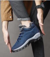 Botas De Nieve Para Hombre Invierno Con Pelo De Zorro Zapatos Deportivos Al Aire Libre 2023 Nuevo Calzado Cálido Para Hombre Botines Botas Hombre - details 20