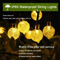 Nueva 2024 Cadena De Luces Solares Para Bollos De Burbujas Impermeable Para Camping Decoración De Navidad Exterior Luz De Ambiente Para Campamento - details 5