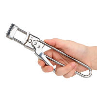 Ajustable Abrebotellas De Acero Inoxidable Manual Accesorios De Cocina Gadgets Ecológicos Adecuado Para Todos Los Tipos De Calibre - details 1