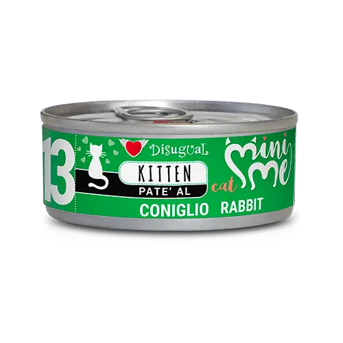 Disugual Mini me 13 para Gatitos - Conejo (85g) - 1