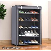 Zapatero con cubierta de tela, estantes Organizadores de calzado de 4 - 10 niveles, amario estante organizador de zapatos, PARA 9 -27PARES ZAPATOS - details 0
