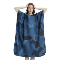 Poncho Toalla Rápida De Secado Microfibra Para Playa Y Natación Robe De Baño Para Adultos Con Capucha Toalla De Natación A5 - details 3