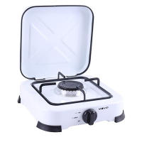 Muvip Cocina de Gas 1 Fuego - Quemador Esmaltado Extraible - Encendido Manual - Patas de Goma - Tapa Protectora - Hornillo de gas - details 0