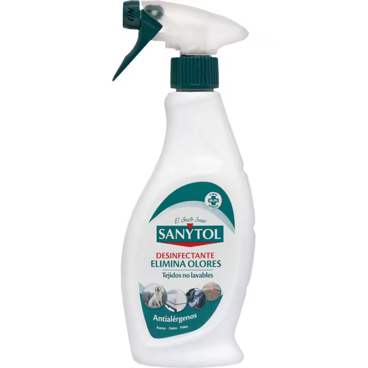SANYTOL Desinfectante eliminador de olores textil antialérgenos pistola 500 ml - 1