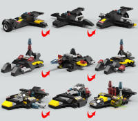 HUIQIBAO SWAT Camión De La Estación Policial Bloques De Construcción Modelo Para Niños Juguetes Educativos Helicóptero Y Coche De Figuras De La Ciudad - details 19