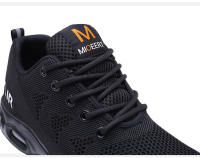 AMAWEI Zapatillas De Trabajo Para Hombre Antideslizantes Seguridad Antipinchazos Protección Respirables Ligeros Con Punta De Acero - details 17
