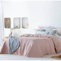 FUNDECO Edredón Colcha Bouti LINETTE Rosa para cama de 90 cm - details 0