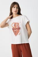 Camiseta Carmo Blanca de Tiffosi. Ideal para tus looks mas casual - details 5