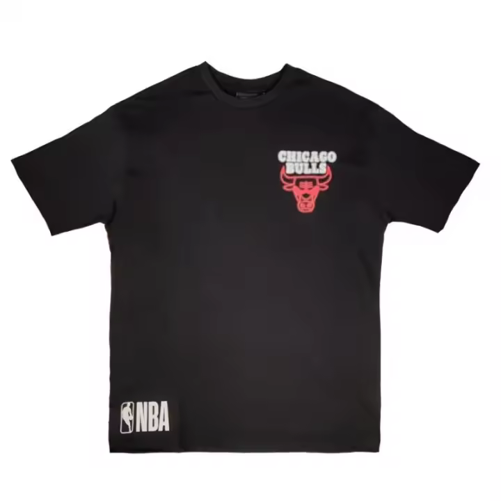 Camiseta Chicago Bulls New Era Oversized BP Logo Neon NEW ERA - 1