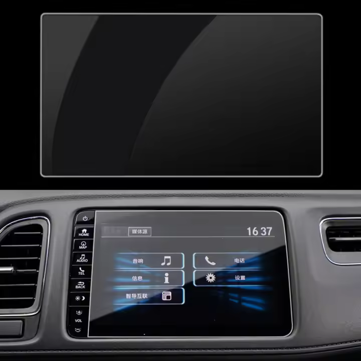 Pegatina Protectora Para Pantalla De Navegación De Coche Para Honda HRV Vezel 2014-2020 Accesorios De Interior Automotriz - 1