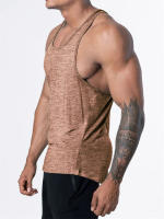 Top De Gimnasio Para Hombres Verano Quick-Dry Elastic Loose Sports Camiseta De Entrenamiento De Gimnasio Running Y Baloncesto - details 19