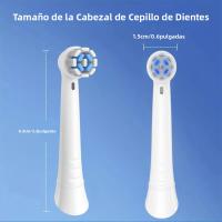 Cabezales De Cepillo De Dientes Reemplazables Compatible Con Oral B iO Serie 10 9 8 7 6 5 4 3 Electrónico 4 Pack Para Adultos - details 2