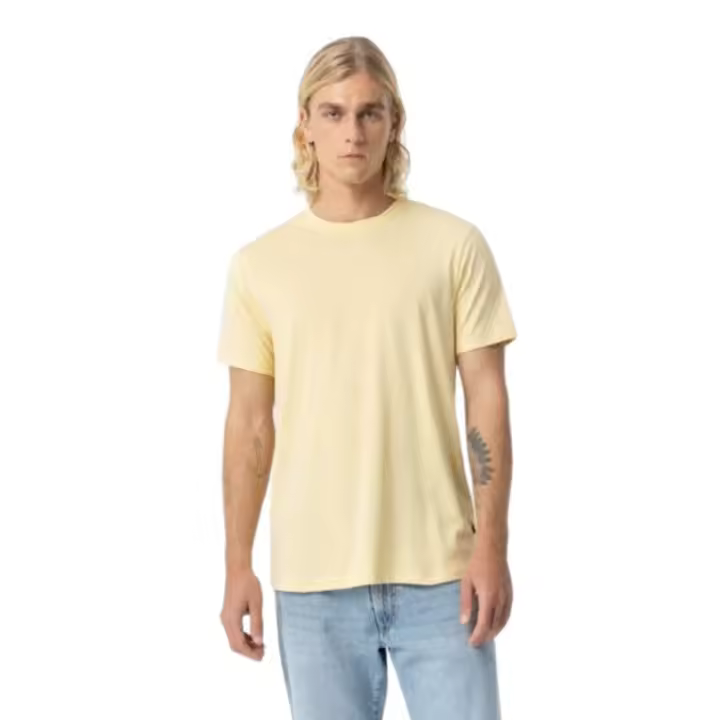 Tiffosi - Camiseta para Hombre - Manga Corta - Amarillo - 1