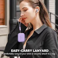 Funda Protectora De Silicona Suave Para AirPods pro Con Kit De Limpieza Compatible Con 1er Y 2do Generación Para Hombres Y Mujeres - details 5