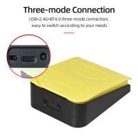 FS17Pro Pedal De Pie Multifuncional Personalizado Conexión Trípode USB+2.4G+BT Modos De Operación Mecánico Para Teclado Y Ratón - details 5