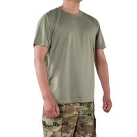 Camiseta Táctica Para Hombre MEGER Quick Dry Camiseta De Gimnasio Con Cuello Redondo Manga Corta Talla Grande Hasta 4XL Casual - details 23